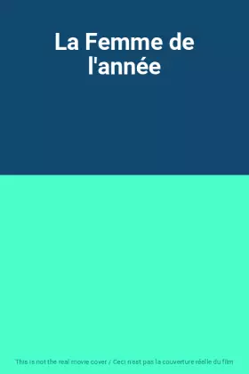 Couverture du produit · La Femme de l'année