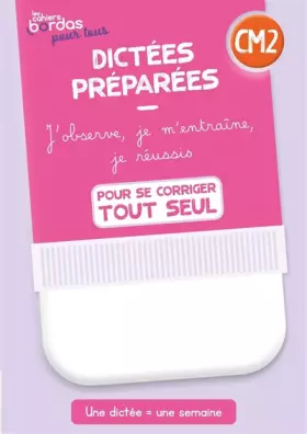 Couverture du produit · Dictées préparées CM2 - version corrigée
