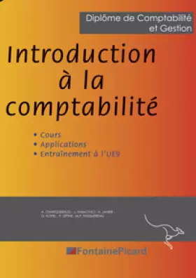 Couverture du produit · Introduction à la comptabilité DCG