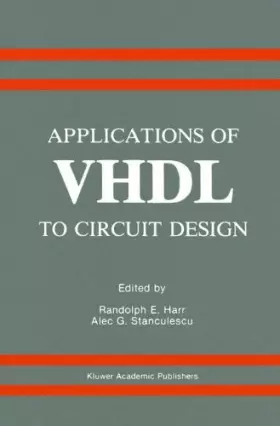Couverture du produit · Applications of Vhdl to Circuit Design