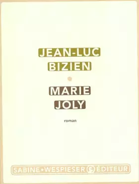 Couverture du produit · Marie Joly