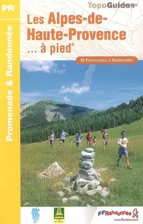 Couverture du produit · alpes de hautes provence a pied 2008 - 04-pr- d004 (0)