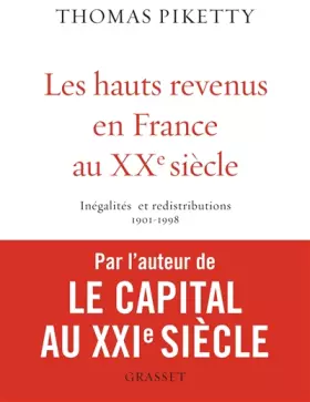 Couverture du produit · Les hauts revenus en France au XXème siècle Ned