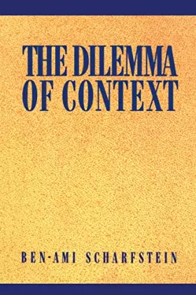 Couverture du produit · The Dilemma of Context