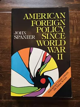 Couverture du produit · American foreign policy since World War II