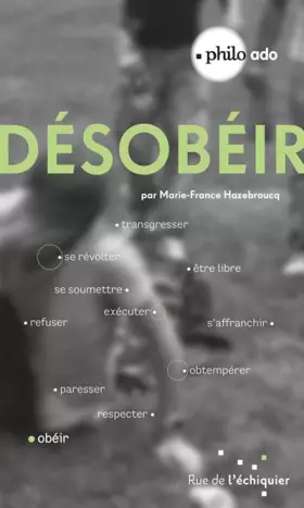 Couverture du produit · Désobéir