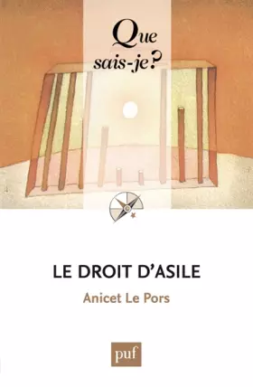 Couverture du produit · Le droit d'asile