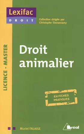 Couverture du produit · Droit animalier
