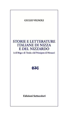 Couverture du produit · Storie e letterature italiane di Nizza e del nizzardo