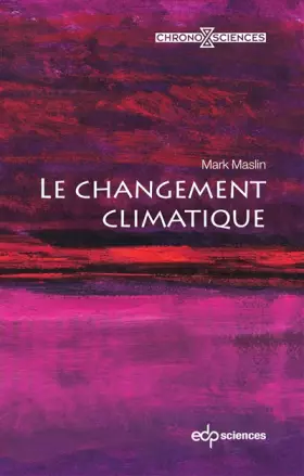 Couverture du produit · Le changement climatique