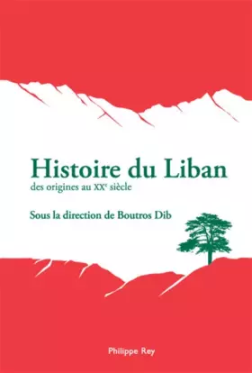 Couverture du produit · Histoire du Liban