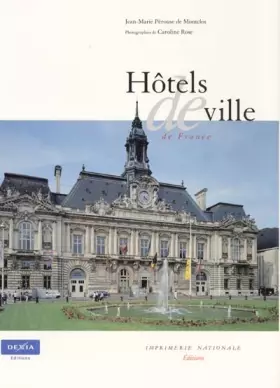 Couverture du produit · Les hôtels de ville de France
