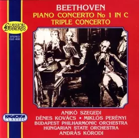 Couverture du produit · Ludwig Van Beethoven Piano n°1 OP.15 & Triple Concerto OP.56