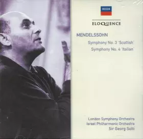 Couverture du produit · Symphony No. 3 'Scottish' / Symphony No. 4 'Italian'