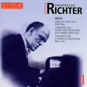 Couverture du produit · Edition Sviatoslav Richter - Volume 1 - Bach