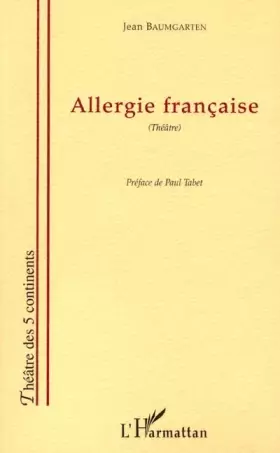 Couverture du produit · Allergie Française (Theatre)