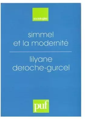 Couverture du produit · Simmel et la modernité