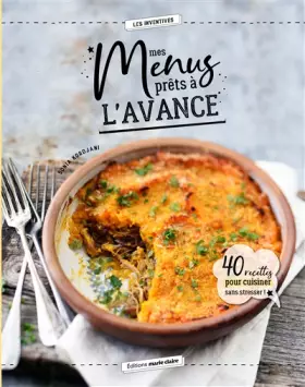 Couverture du produit · Mes menus prêts à l'avance