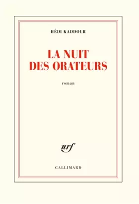 Couverture du produit · La nuit des orateurs