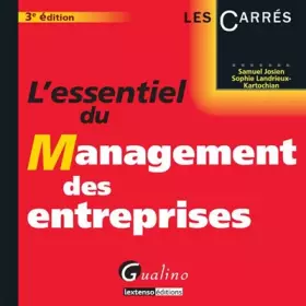 Couverture du produit · L'Essentiel du management des entreprises, 3 ème édition