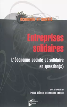 Couverture du produit · ENTREPRISES SOLIDAIRES