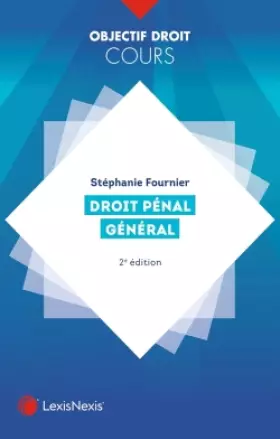 Couverture du produit · Droit pénal général