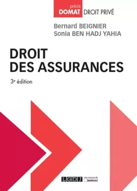 Couverture du produit · DROIT DES ASSURANCES - 3EME EDITION