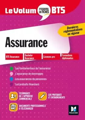 Couverture du produit · Le Volum' BTS - Assurance - Révision et entrainement