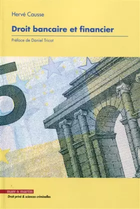 Couverture du produit · Droit bancaire et financier