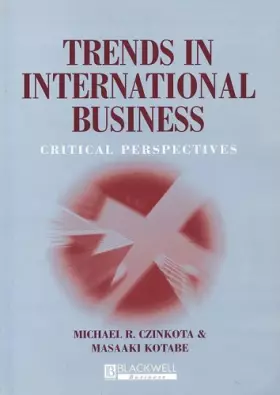 Couverture du produit · Trends in International Business: Critical Perspectives