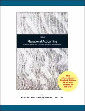 Couverture du produit · Managerial Accounting