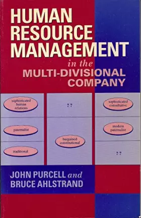 Couverture du produit · Human Resource Management in the Multi-Divisional Company