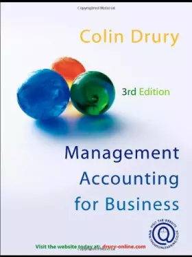 Couverture du produit · Management Accounting For Business