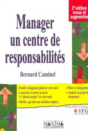 Couverture du produit · Manager un centre de responsabilités