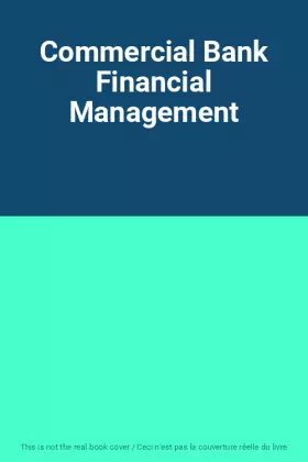 Couverture du produit · Commercial Bank Financial Management