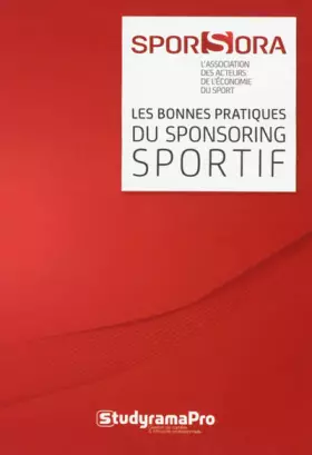 Couverture du produit · Les bonnes pratiques du sponsoring sportif
