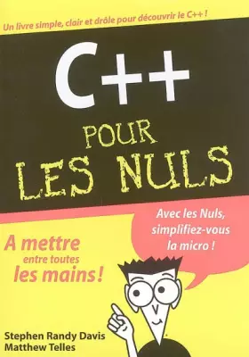 Couverture du produit · C++ pour les Nuls