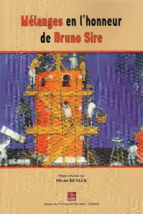 Couverture du produit · Mélanges en l'honneur de Bruno Sire