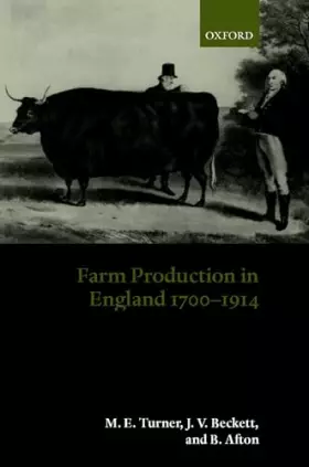 Couverture du produit · Farm Production in England 1700-1914