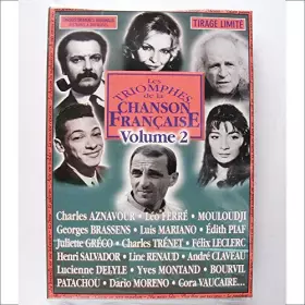 Couverture du produit · Les Triomphes de la Chansons Françaises Volume 2 [Music CD]
