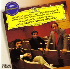 Couverture du produit · Alban Berg: Kammerkonzert  / Igor Stravinsky: Ebony Concerto - Dumbarton Oaks - 8 Miniatures