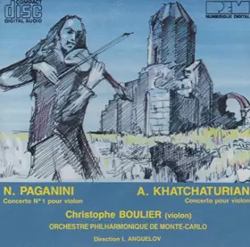 Couverture du produit · Paganini/Khachaturian - Violin Concertos (UK Import)
