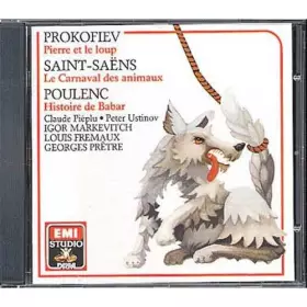 Couverture du produit · Pierre Et Le Loup . Le Carnaval Des Animaux . Histoire De Babar
