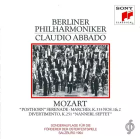 Couverture du produit · "Posthorn" Serenade · Marches, K.335 Nos. 1 & 2 · Divertimento, K.251  "Nannerl Septet"