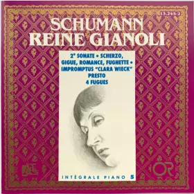 Couverture du produit · 2e Sonate / Scherzo, Gigue, Romance, Fughette / Impromptus "Clara Wieck" / Presto / 4 Fugues (Intégrale Piano 5) 