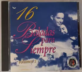Couverture du produit · 16 Baladas Para Siempre: Volumen 2