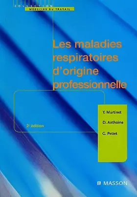 Couverture du produit · Les maladies respiratoires d'origine professionnelle 2eme edition