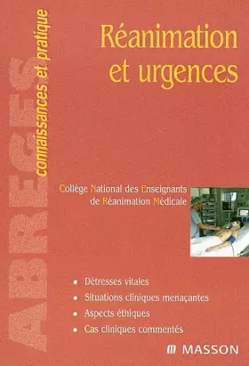 Couverture du produit · Réanimation et urgences