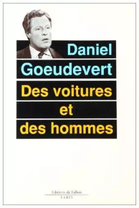 Couverture du produit · Des voitures et des hommes