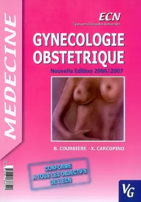 Couverture du produit · Gynécologie - Obstétrique